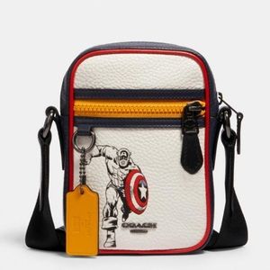 Coach x Marvel Captain America Terrain Crossbody